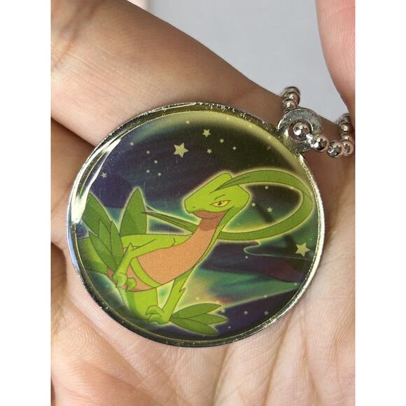 Pokemon Grovyle Advanced Generation Jr. Kikaku Metal Keychain Charm - Picture 2 of 4